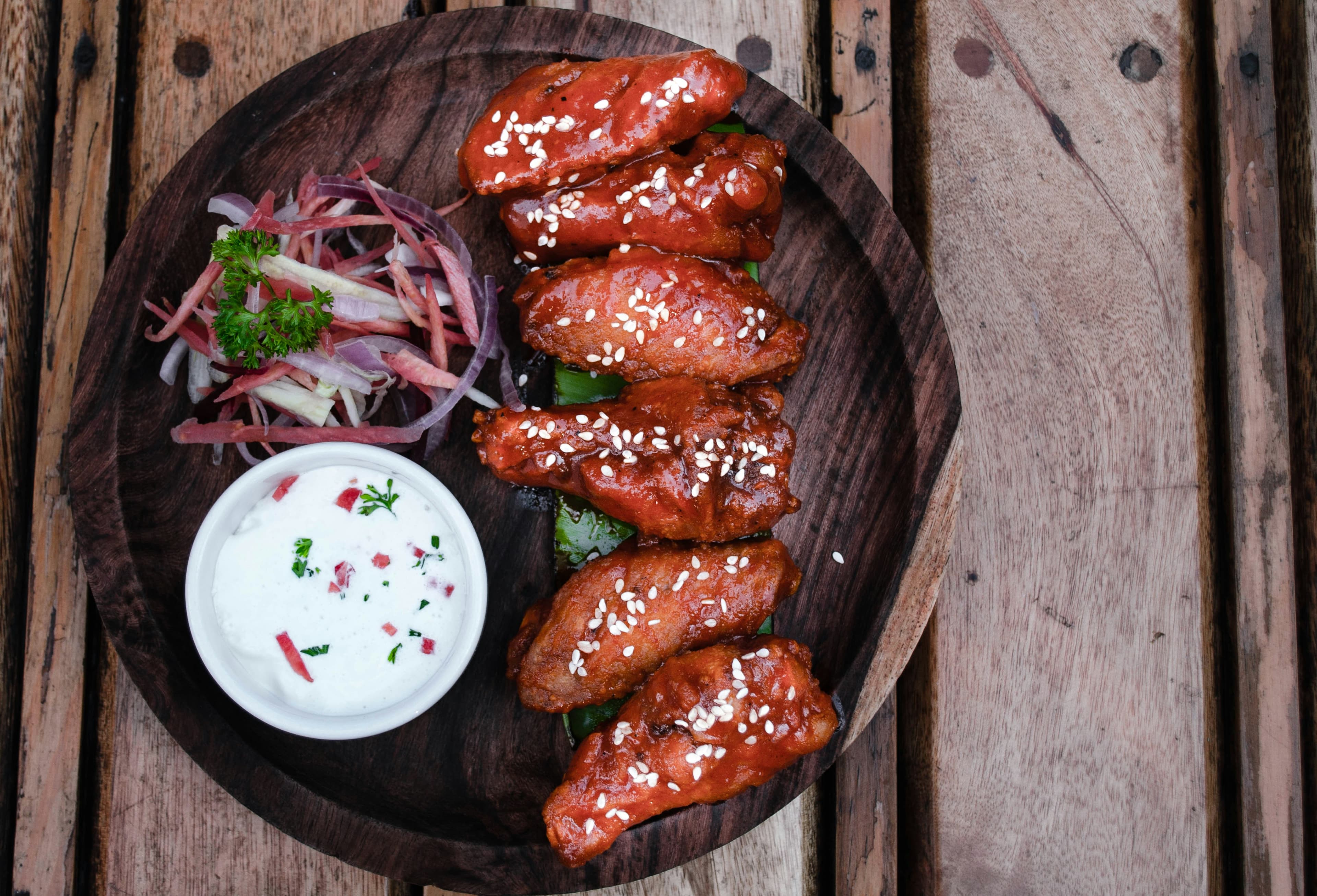 Honey Glazed Wings