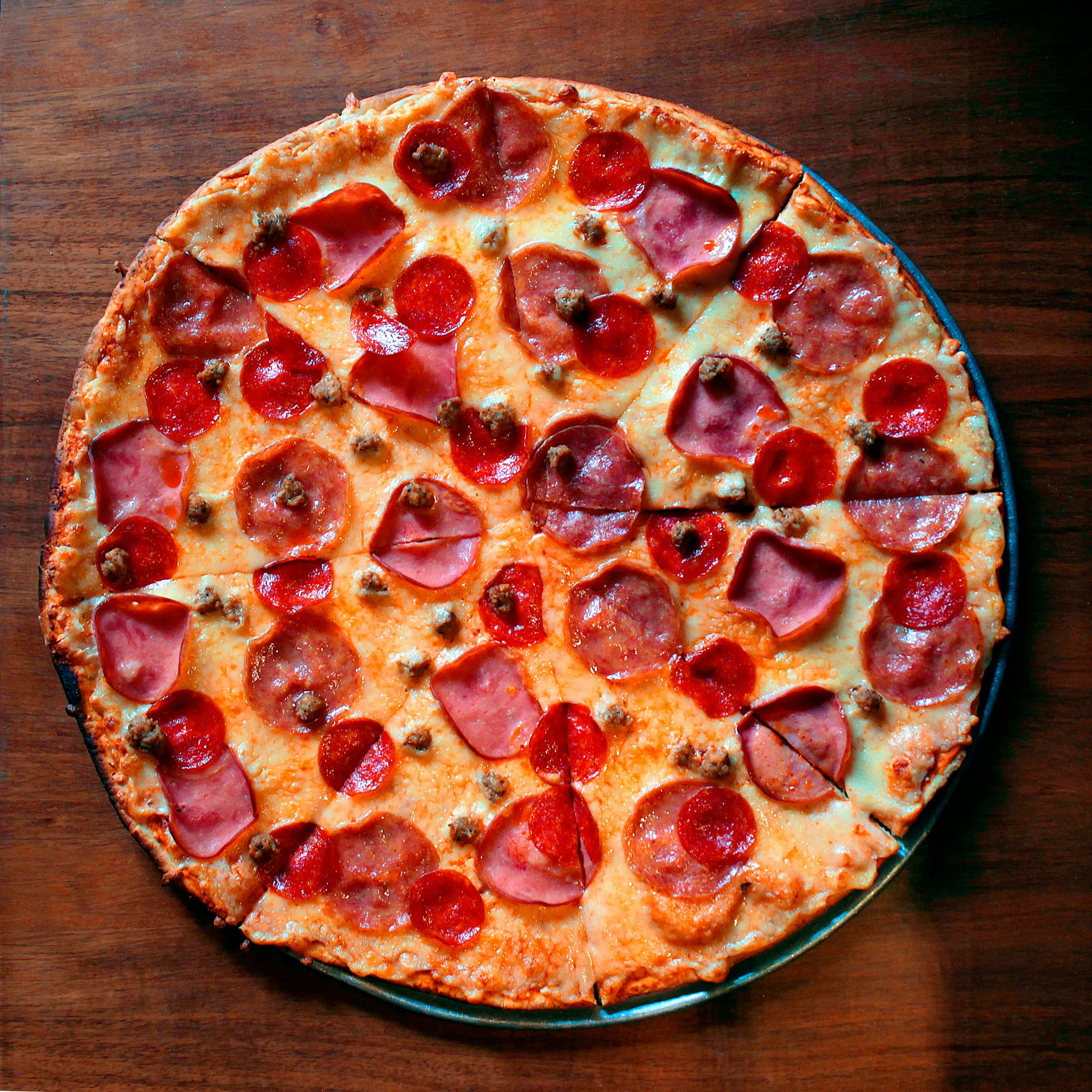 Pepperoni & Honey Pizza